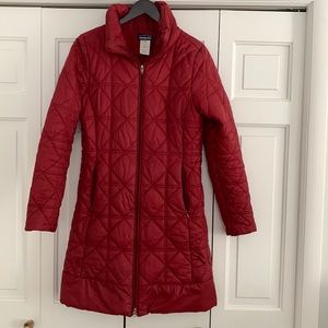 Womens (L) Red Patagonia down jacket